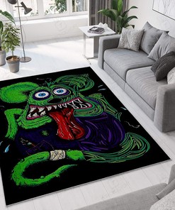 Hot Rod Pin Stripe Rat Rod Rug Hot Rod Rug for Garage