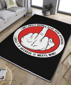 Hot Rod Street Rod Rockabilly Old School Rug for Home Decoration