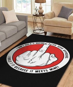 Hot Rod Street Rod Rockabilly Old School Rug for Home Decoration