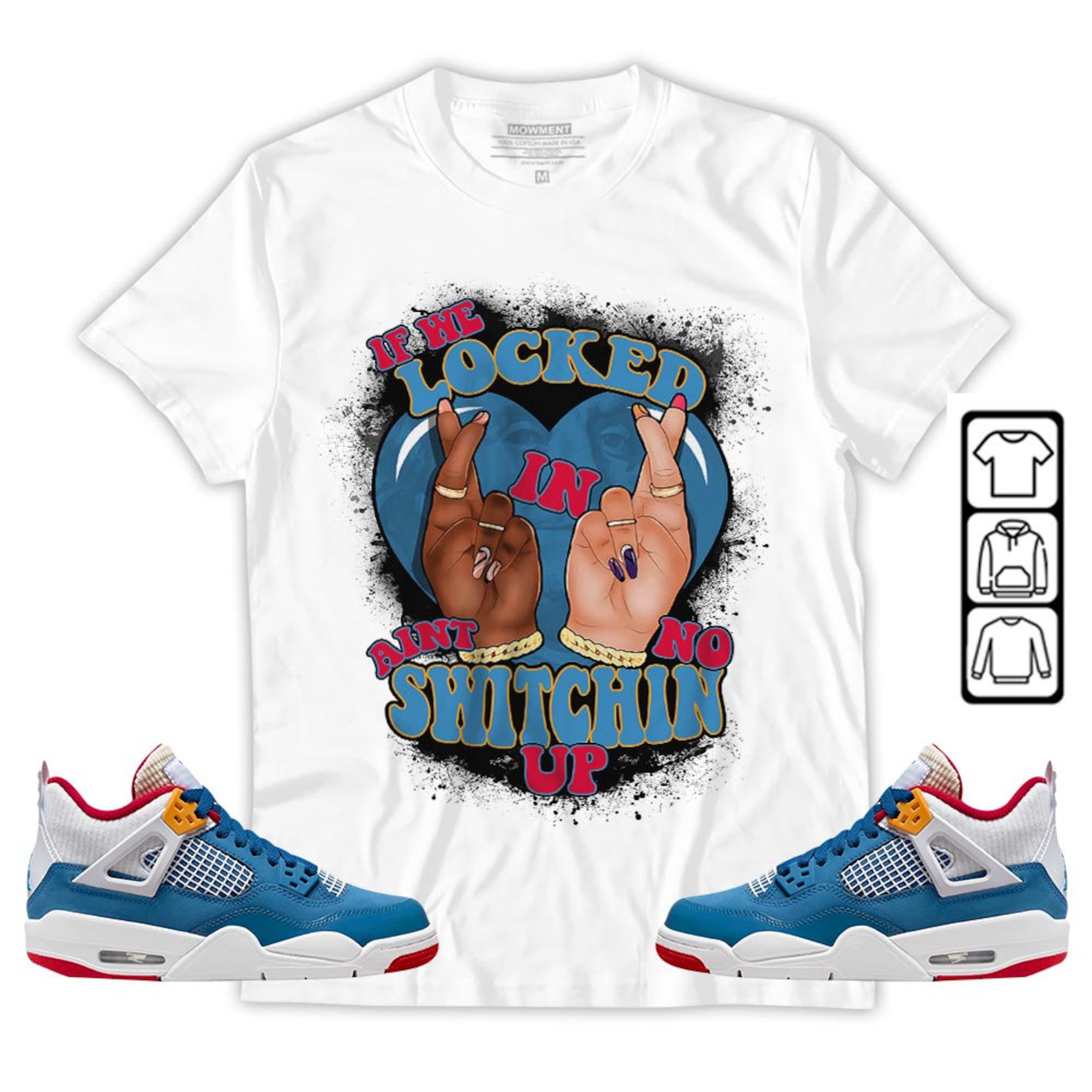 If We Locked In Unisex Sneaker Shirt Match Retro Messy Room 4s Tee, Jordan 4 GS Messy Room T-Shirt, Hoodie, Sweatshirt