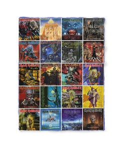 Iron Maiden Heavy Metal Rock Band Quilt Blanket - Perfect for Rock Music Enthusiasts