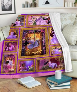 Isabella Encanto Quilt Blanket, Personalized Encanto Design, Disney Cartoon Blanket, Encanto Mirabel Madrigal