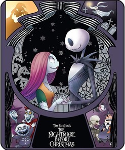 Jack Skellington Blanket, Nightmare Before Christmas Blanket for Couple, Skull Bedding for Bed Couch