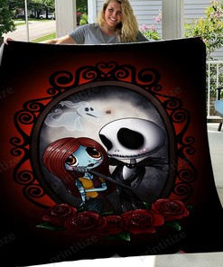 Jack Skellington Blanket, The Nightmare Before Christmas Jack Skellington And Sally Limited Blanket