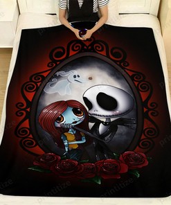 Jack Skellington Blanket, The Nightmare Before Christmas Jack Skellington And Sally Limited Blanket