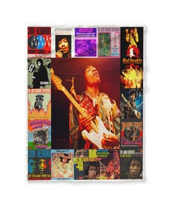 Jimi Hendrix Legends Never Die Quilt Blanket - Perfect Gift for Rock Music Fans