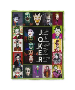 Joker Signatures Quilt Blanket - Cozy and Stylish Home Bedroom Decor for Fans