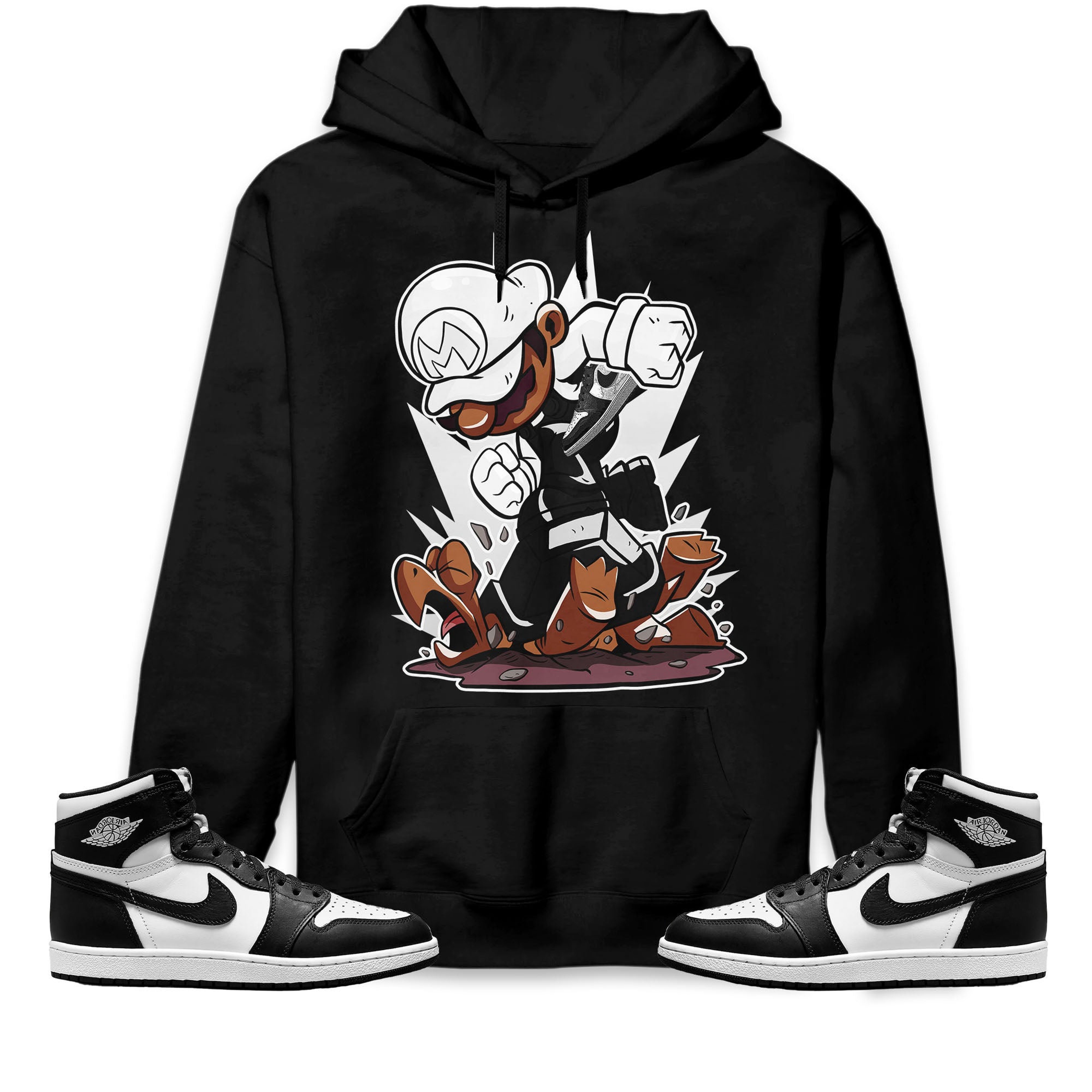 Jordan 1 High 85 Black White Unisex Sweatshirt, Hoodie Super MRO Got Em, Shirt To Match Sneaker