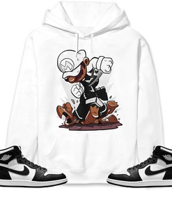 Jordan 1 High 85 Black White Unisex Sweatshirt, Hoodie Super MRO Got Em, Shirt To Match Sneaker