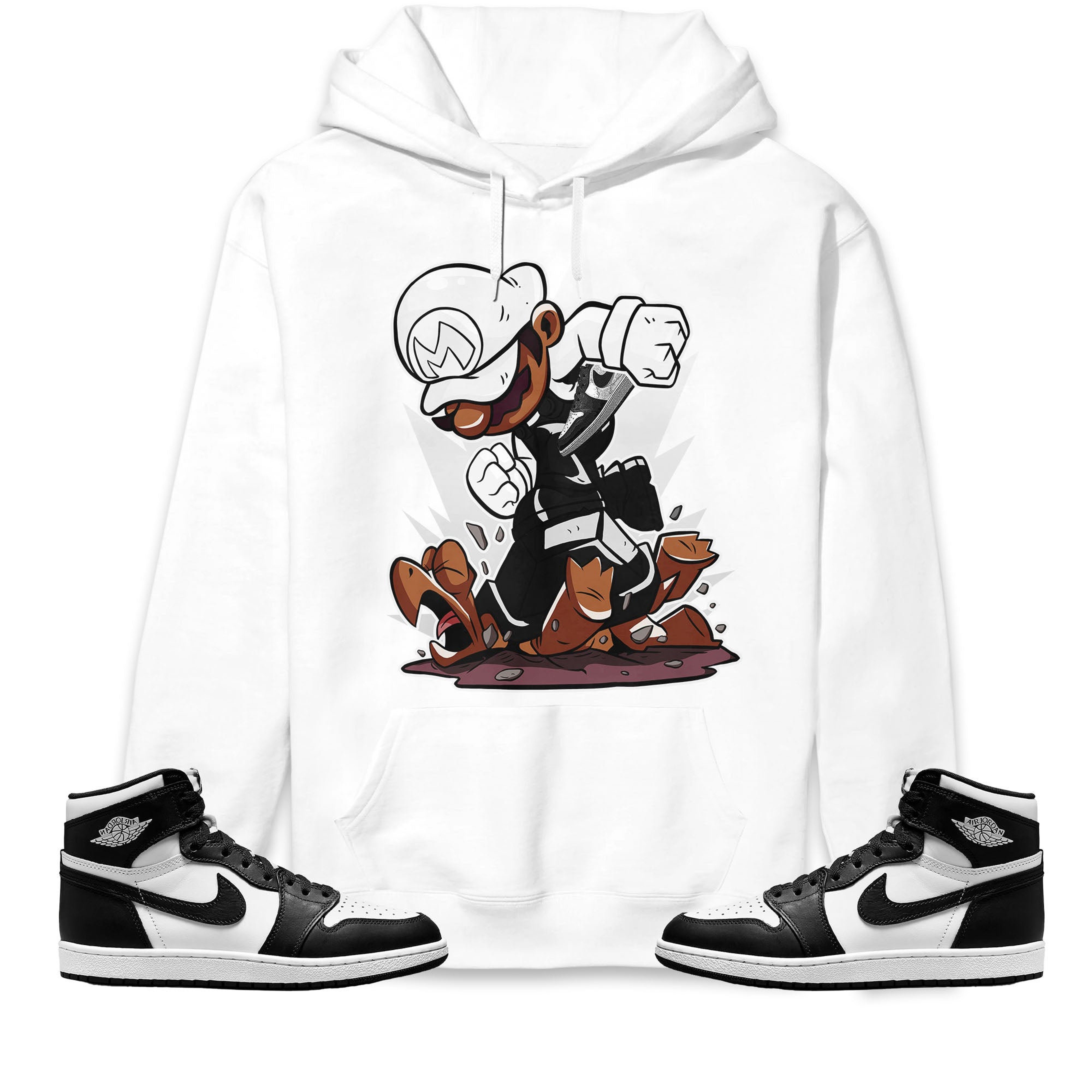 Jordan 1 High 85 Black White Unisex Sweatshirt, Hoodie Super MRO Got Em, Shirt To Match Sneaker