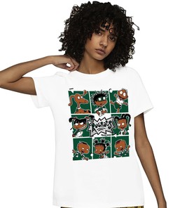 Jordan 1 High OG Gorge Green Unisex Shirt 90s Cartoon, Shirt To Match Sneaker