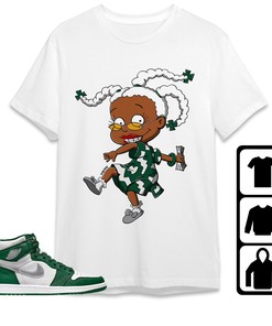 Jordan 1 High OG Gorge Green Unisex Shirt Melanin, Shirt To Match Sneaker