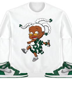 Jordan 1 High OG Gorge Green Unisex Shirt Melanin, Shirt To Match Sneaker