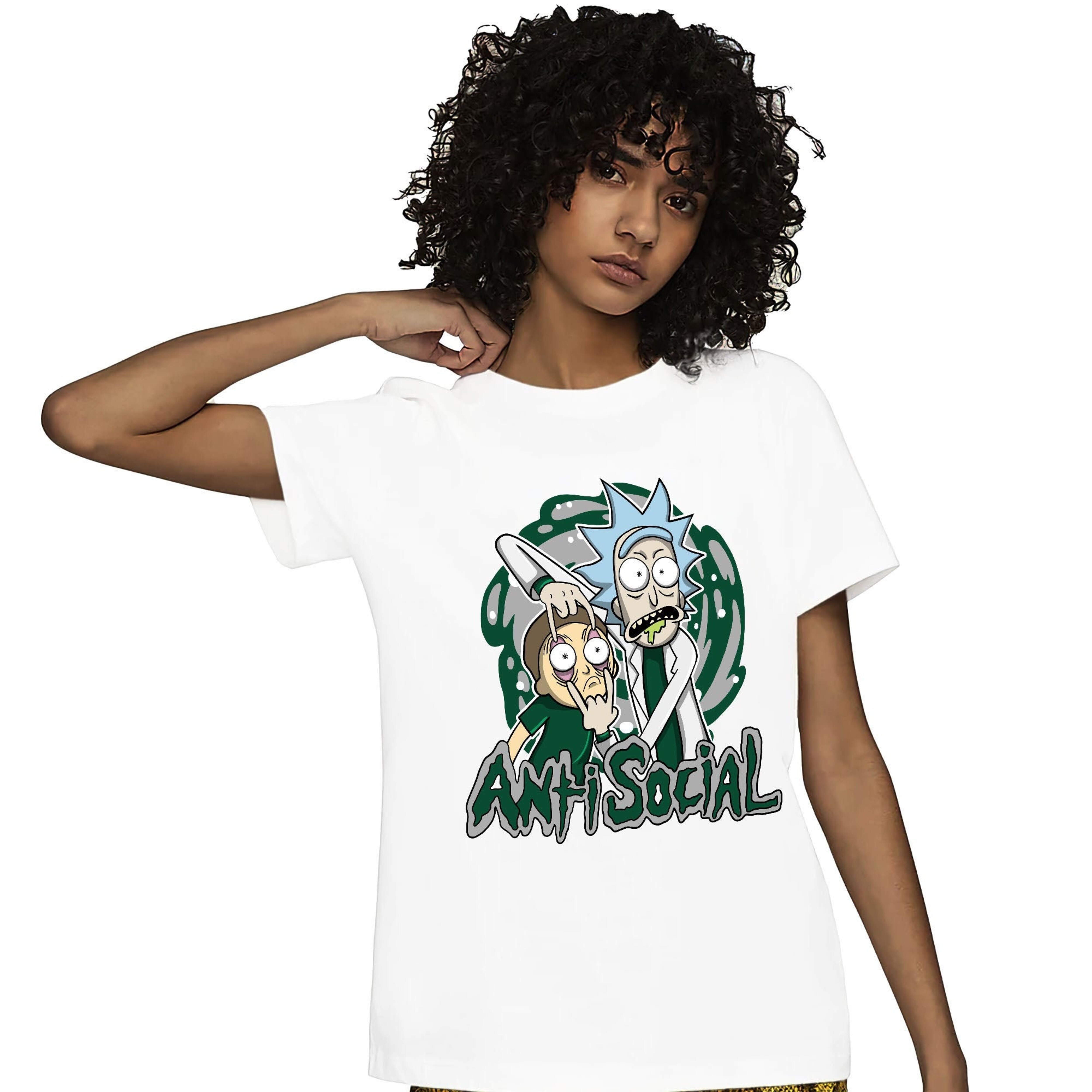 Jordan 1 High OG Gorge Green Unisex Shirt Rick Anti Social, Shirt To Match Sneaker