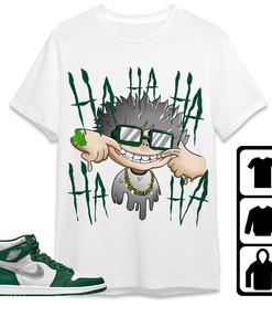 Jordan 1 High OG Gorge Green Unisex Shirt We Are All Clown, Shirt To Match Sneaker