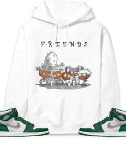 Jordan 1 High OG Gorge Green Unisex Sweatshirt, Hoodie Friends, Shirt To Match Sneaker