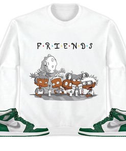 Jordan 1 High OG Gorge Green Unisex Sweatshirt, Hoodie Friends, Shirt To Match Sneaker