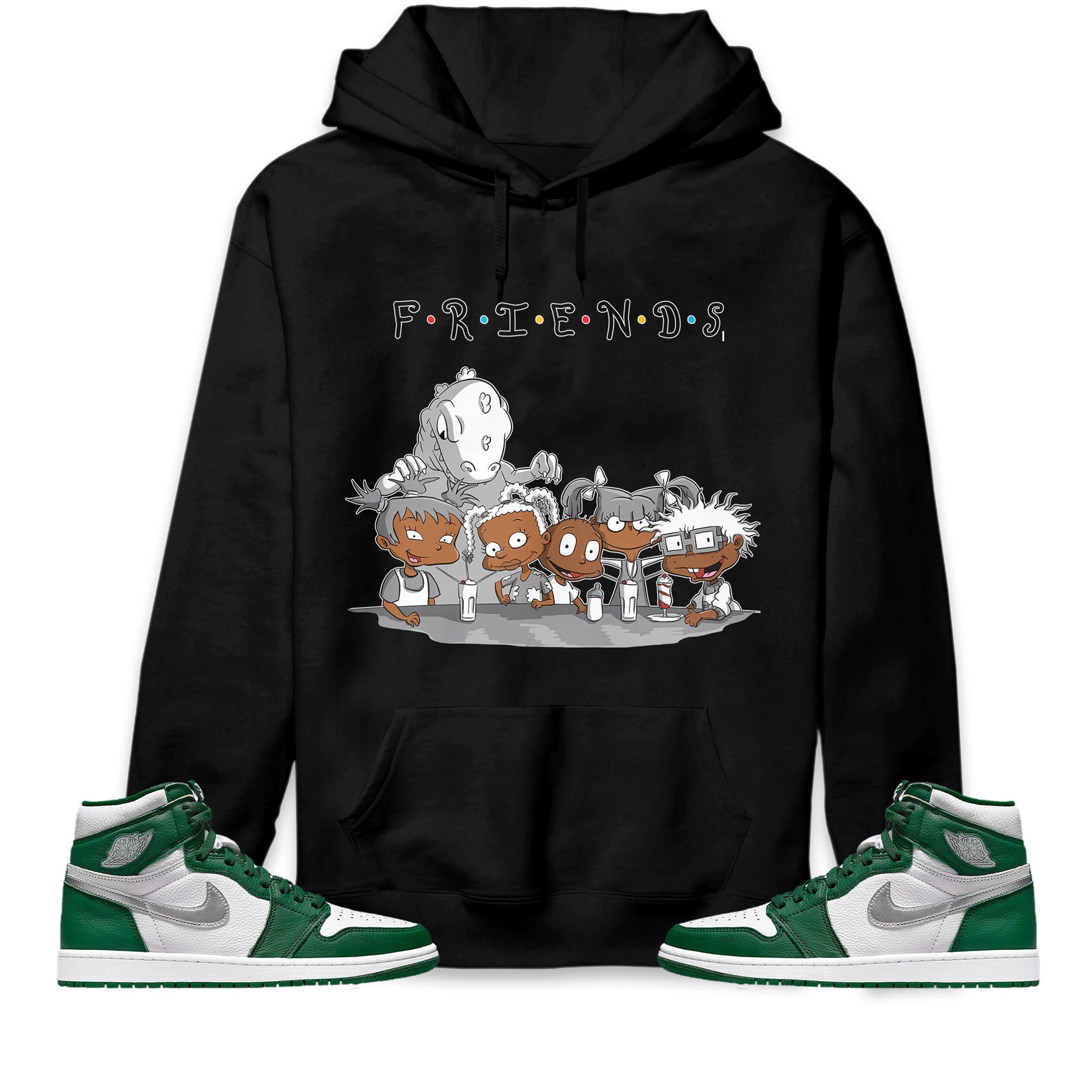 Jordan 1 High OG Gorge Green Unisex Sweatshirt, Hoodie Friends, Shirt To Match Sneaker