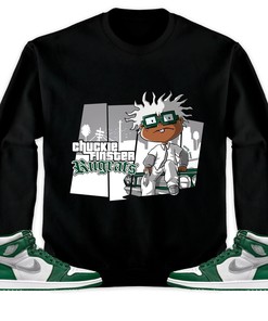 Jordan 1 High OG Gorge Green Unisex Sweatshirt, Hoodie GTA, Shirt To Match Sneaker