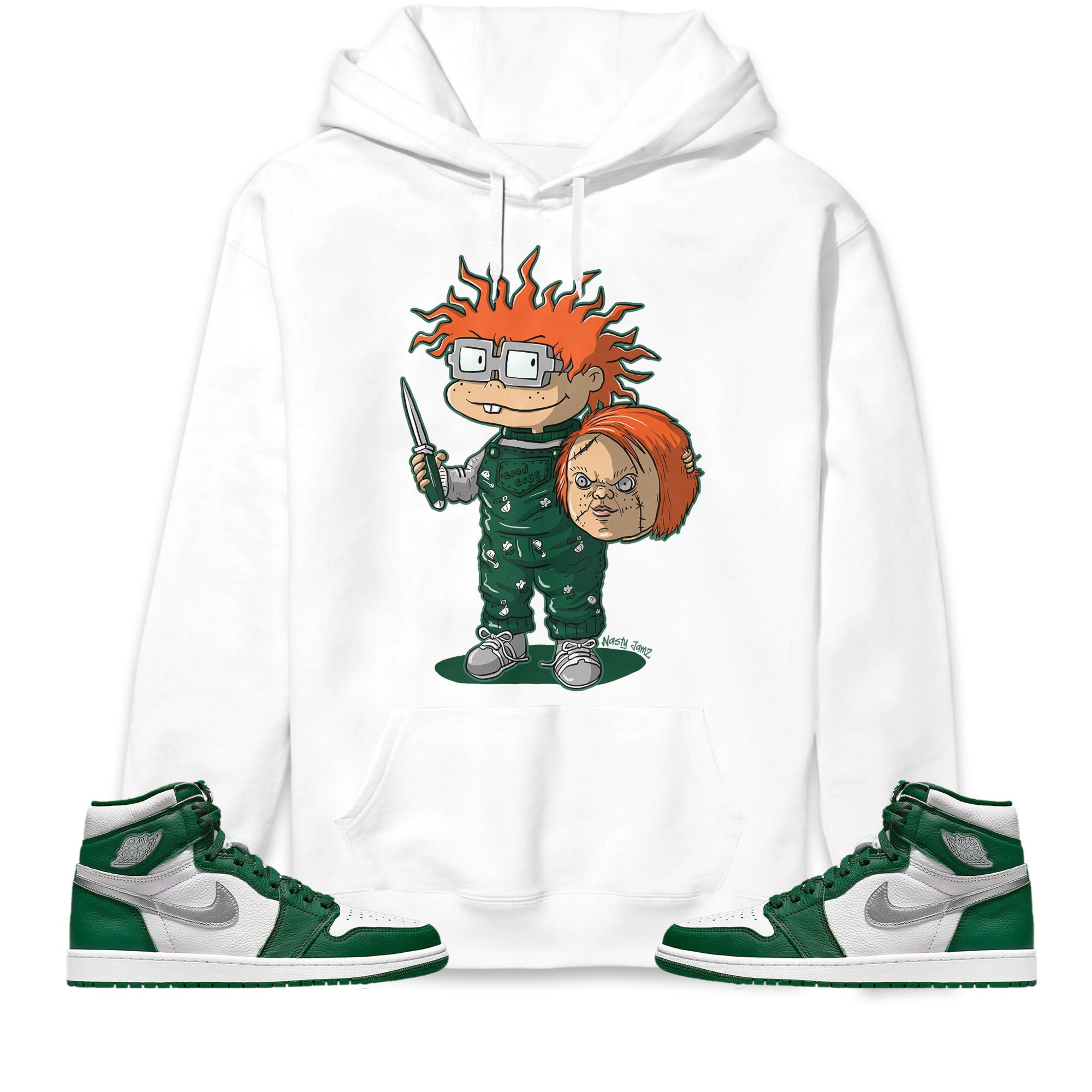 Jordan 1 High OG Gorge Green Unisex Sweatshirt, Hoodie, Shirt To Match Sneaker