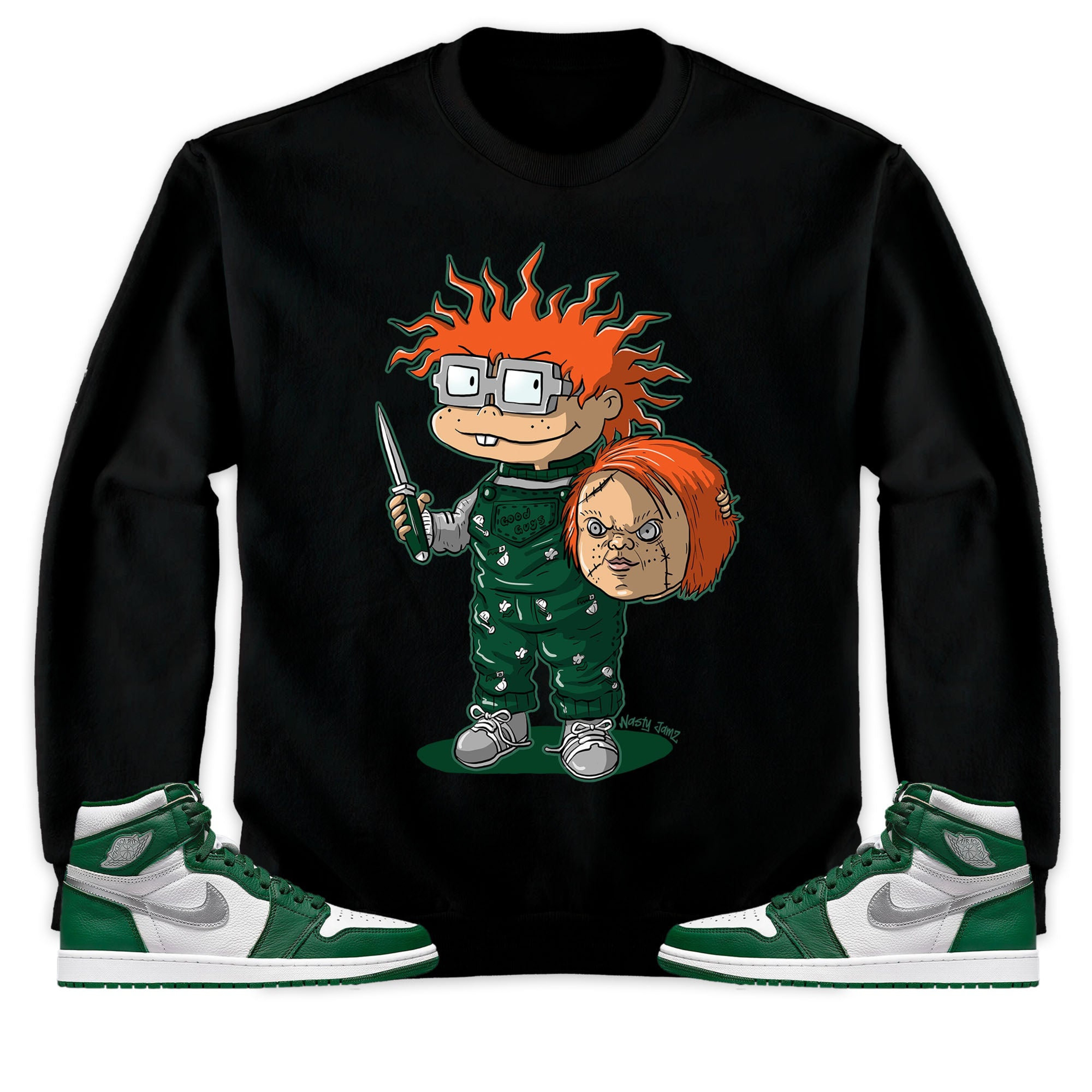 Jordan 1 High OG Gorge Green Unisex Sweatshirt, Hoodie, Shirt To Match Sneaker