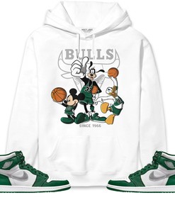 Jordan 1 High OG Gorge Green Unisex Sweatshirt, Hoodie Shirts Disney Basketball, Shirt To Match Sneaker