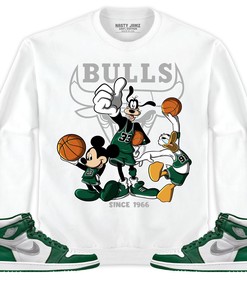 Jordan 1 High OG Gorge Green Unisex Sweatshirt, Hoodie Shirts Disney Basketball, Shirt To Match Sneaker