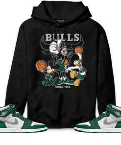 Jordan 1 High OG Gorge Green Unisex Sweatshirt, Hoodie Shirts Disney Basketball, Shirt To Match Sneaker