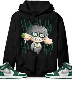 Jordan 1 High OG Gorge Green Unisex Sweatshirt, Hoodie We Are All Clown, Shirt To Match Sneaker