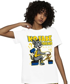 Jordan 1 High OG Laney Unisex Shirt Fake Friend Cat And Mouse, Shirt To Match Sneaker