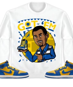 Jordan 1 High OG Laney Unisex Shirt Got Em Martin, Shirt To Match Sneaker
