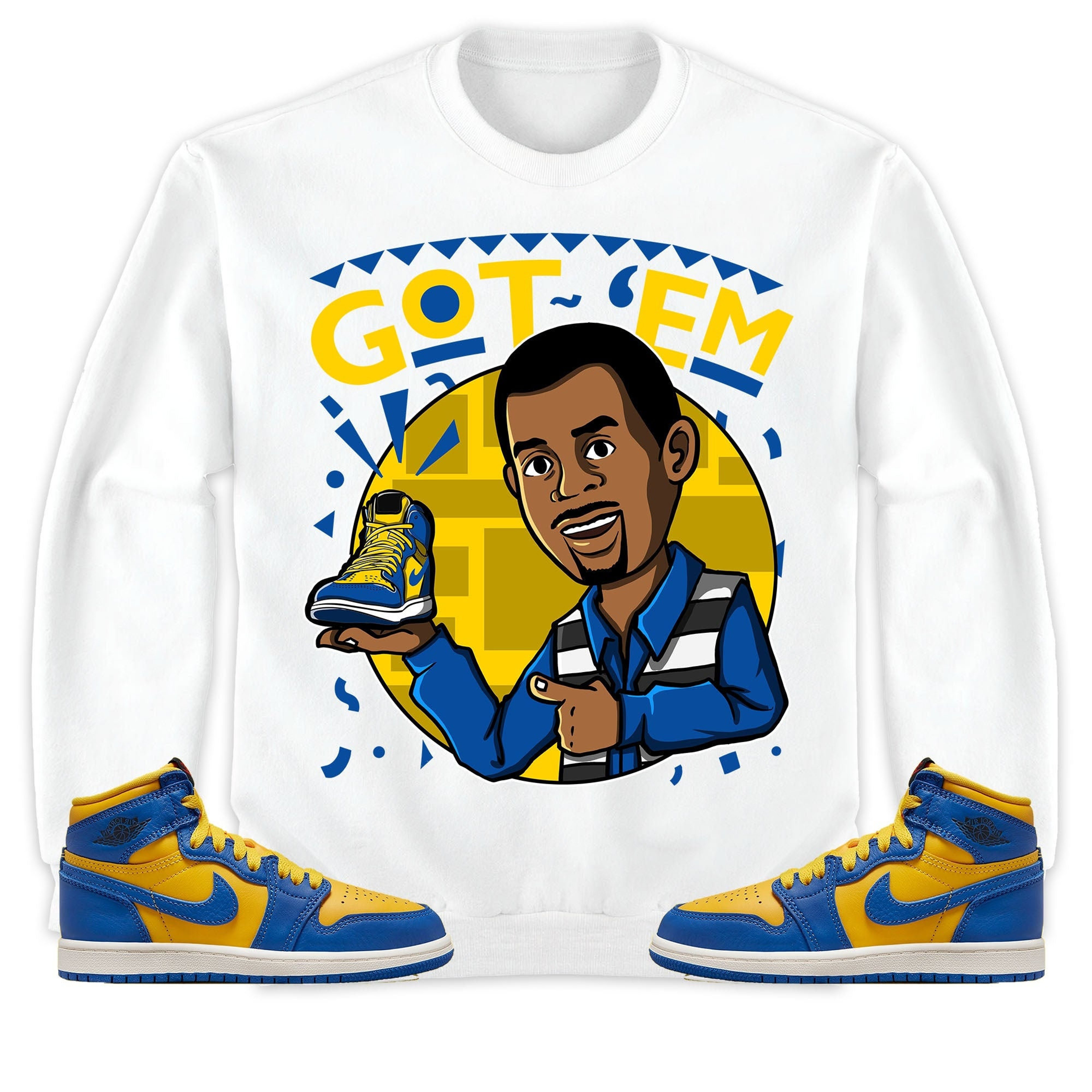 Jordan 1 High OG Laney Unisex Shirt Got Em Martin, Shirt To Match Sneaker