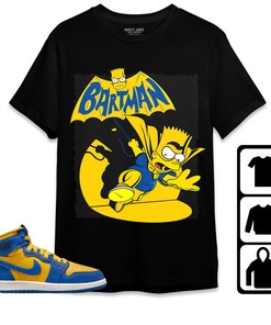 Jordan 1 High OG Laney Unisex Shirt, Hoodie Sweatshirt Bartman Simpson, Shirt To Match Sneaker