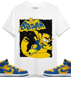 Jordan 1 High OG Laney Unisex Shirt, Hoodie Sweatshirt Bartman Simpson, Shirt To Match Sneaker