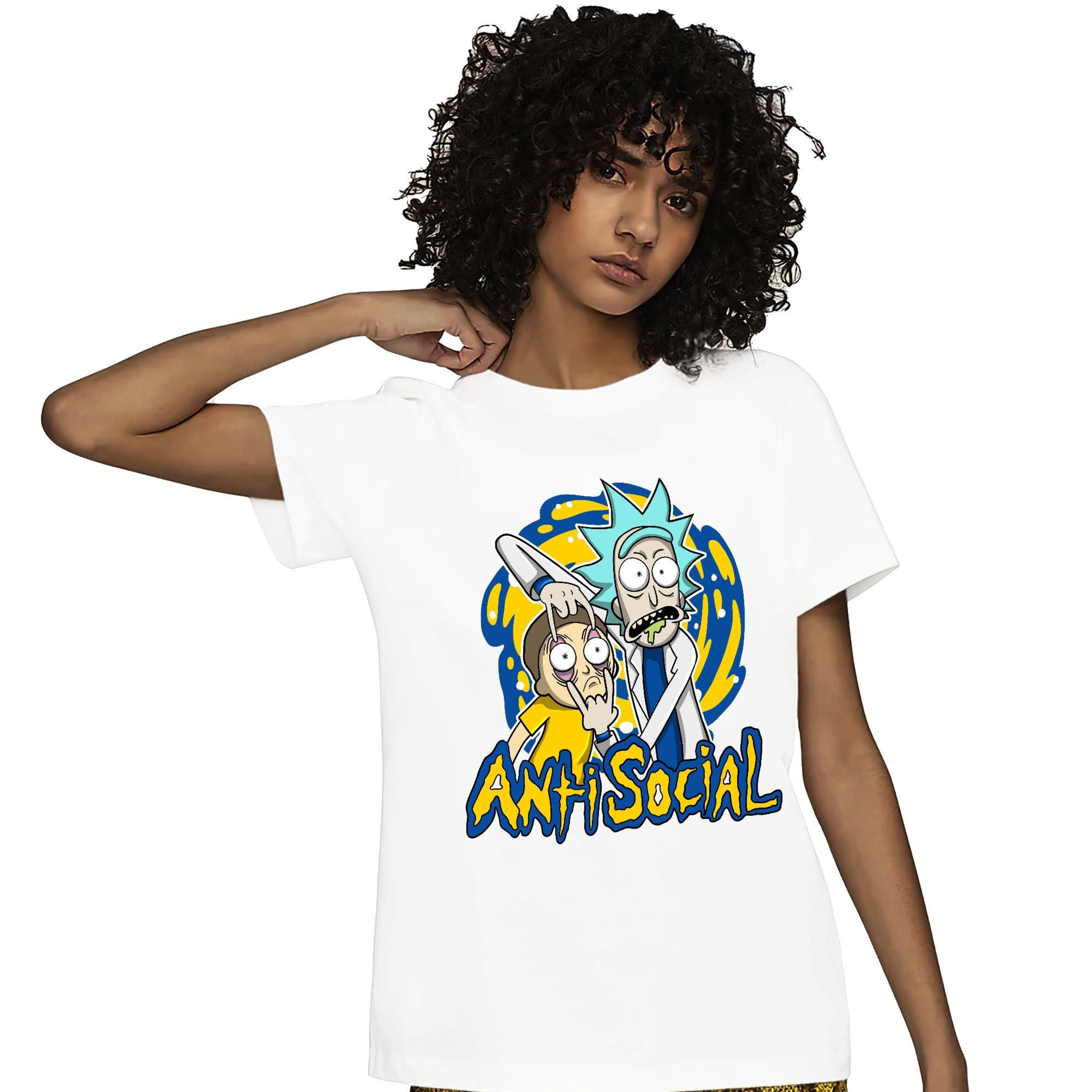 Jordan 1 High OG Laney Unisex Shirt Rick Anti Social, Shirt To Match Sneaker
