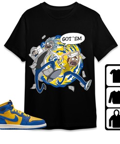 Jordan 1 High OG Laney Unisex Shirt Rick Got Em, Shirt To Match Sneaker