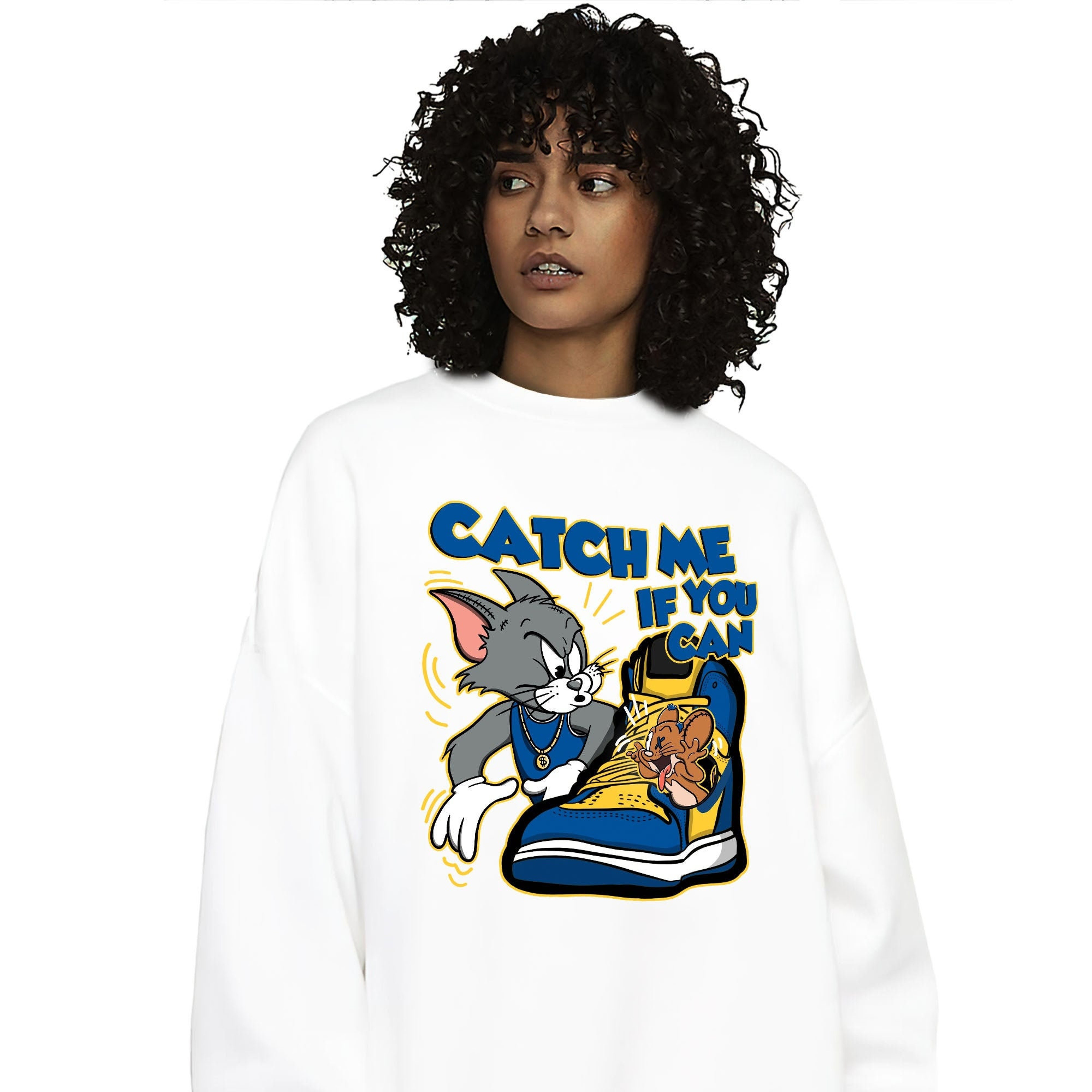 Jordan 1 High OG Laney Unisex Sweatshirt, Hoodie, Catch Me If You Can, Shirt To Match Sneaker