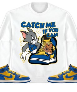 Jordan 1 High OG Laney Unisex Sweatshirt, Hoodie, Catch Me If You Can, Shirt To Match Sneaker