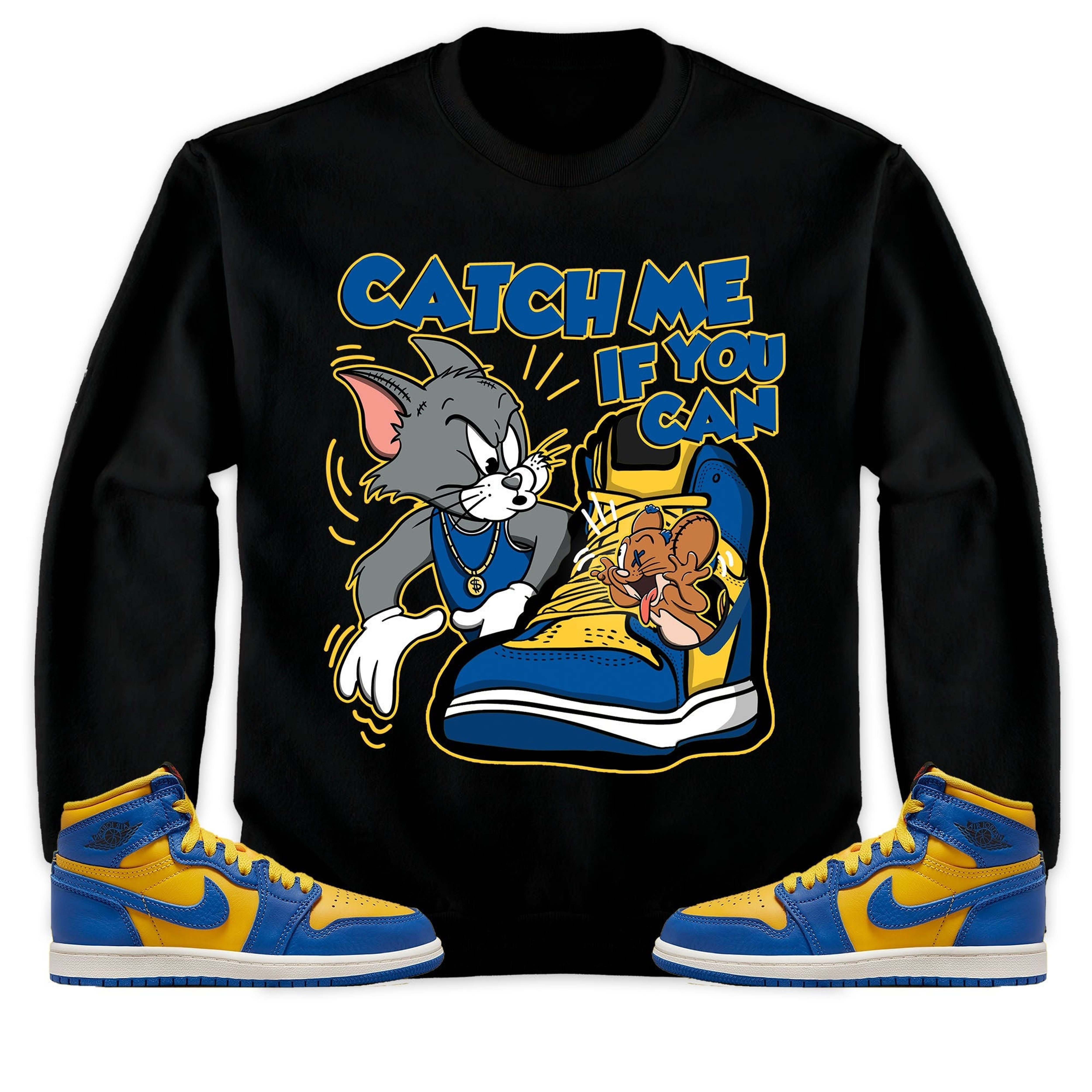 Jordan 1 High OG Laney Unisex Sweatshirt, Hoodie, Catch Me If You Can, Shirt To Match Sneaker