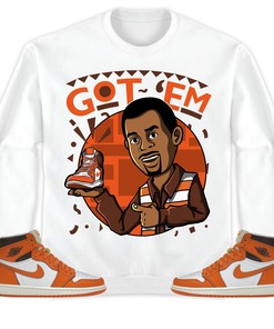 Jordan 1 High OG Starfish Unisex Shirt Got Em Martin, Shirt To Match Sneaker