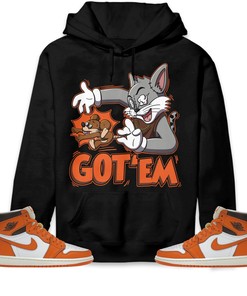 Jordan 1 High OG Starfish Unisex Sweatshirt, Hoodie Got Em Cat And Mouse, Shirt To Match Sneaker