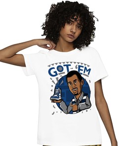 Jordan 1 High OG True Blue Unisex Shirt Got Em Martin, Shirt To Match Sneaker