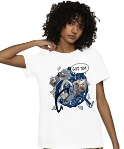 Jordan 1 High OG True Blue Unisex Shirt Rick Got Em, Shirt To Match Sneaker