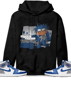 Jordan 1 High OG True Blue Unisex Sweatshirt, Hoodie GTA, Shirt To Match Sneaker