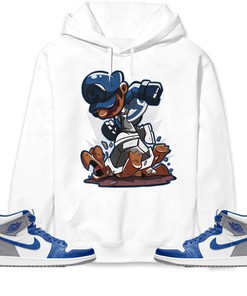 Jordan 1 High OG True Blue Unisex Sweatshirt, Hoodie Super MRO Got Em, Shirt To Match Sneaker