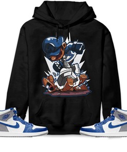 Jordan 1 High OG True Blue Unisex Sweatshirt, Hoodie Super MRO Got Em, Shirt To Match Sneaker