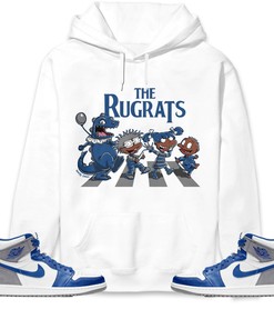 Jordan 1 High OG True Blue Unisex Sweatshirt, Hoodie The, Shirt To Match Sneaker
