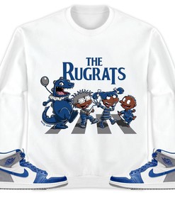 Jordan 1 High OG True Blue Unisex Sweatshirt, Hoodie The, Shirt To Match Sneaker