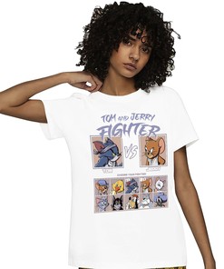 Jordan 1 High Skyline Unisex Shirt Cat And Mouse Fighter, Shirt To Match Sneaker