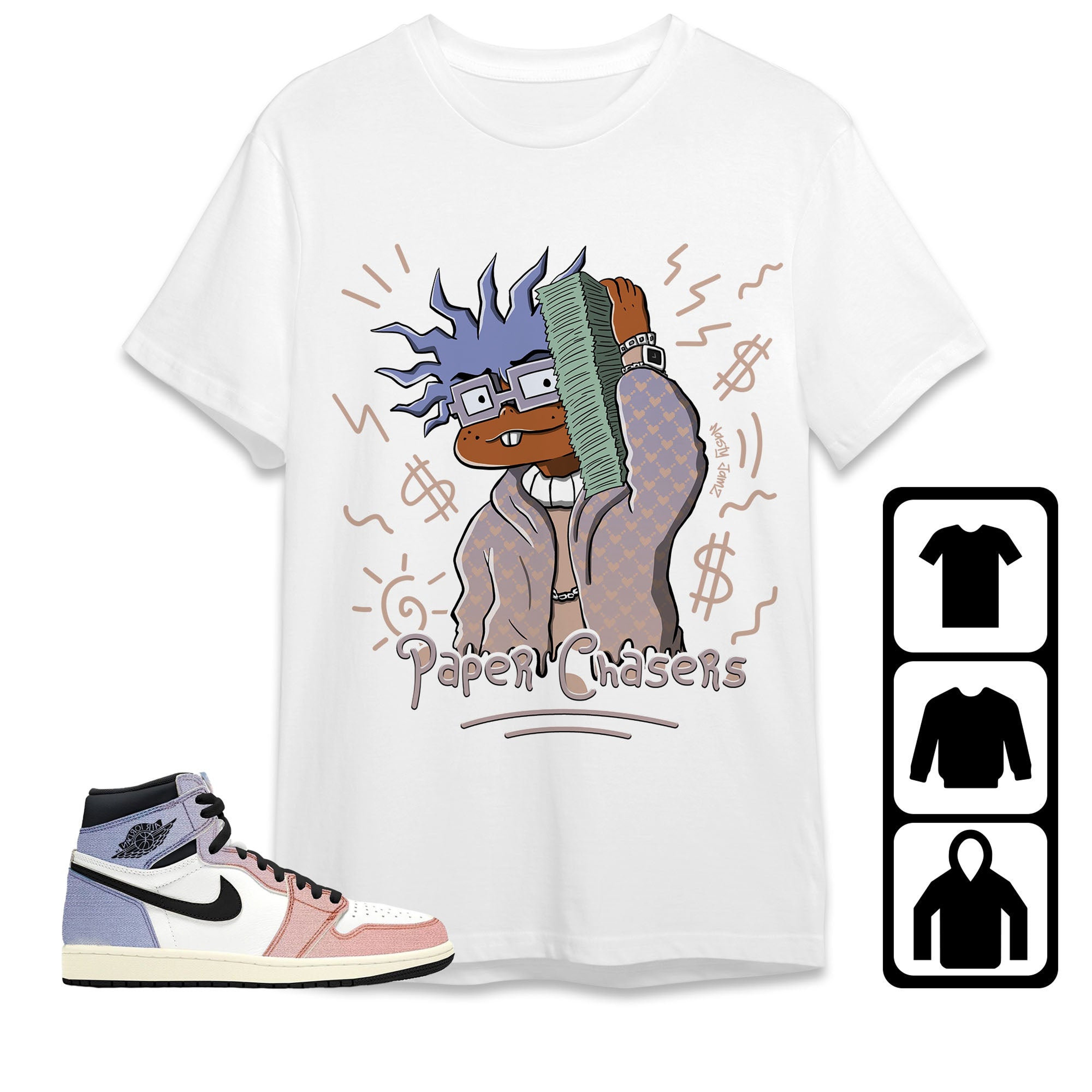 Jordan 1 High Skyline Unisex Shirt Money, Shirt To Match Sneaker